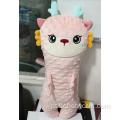 Bolhas fofas Racbit Plush Toy Girl Pillow